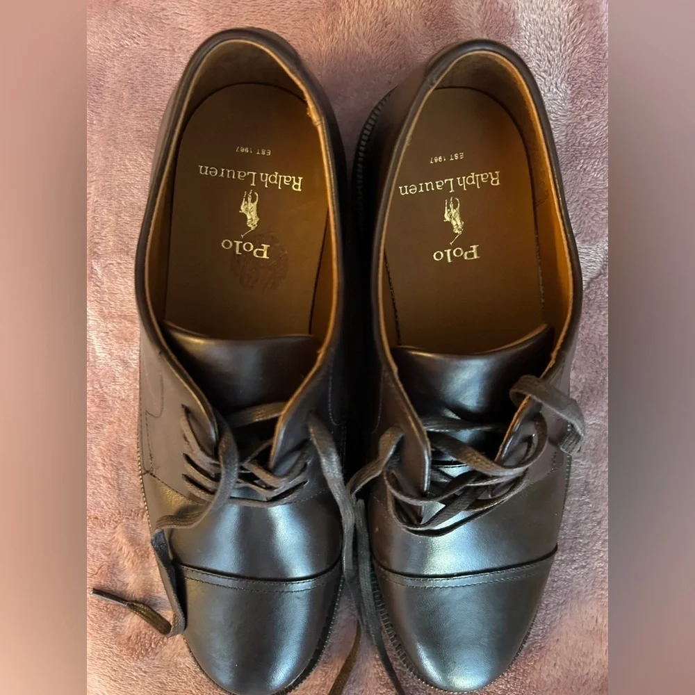 Polo by Ralph Lauren Men's Dark Brown Oxfords